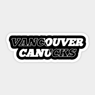 Vancouver team Sticker
